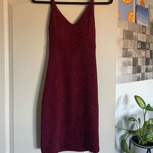 Red Sparkle Dress